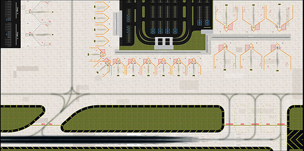 Airport Single Runway #3 Airport Single Runway #3